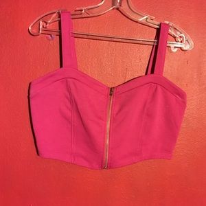 Zip in front Bra-Top